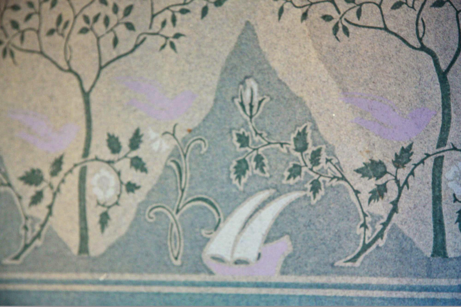 Wallpaper frieze roll Heritage New Zealand