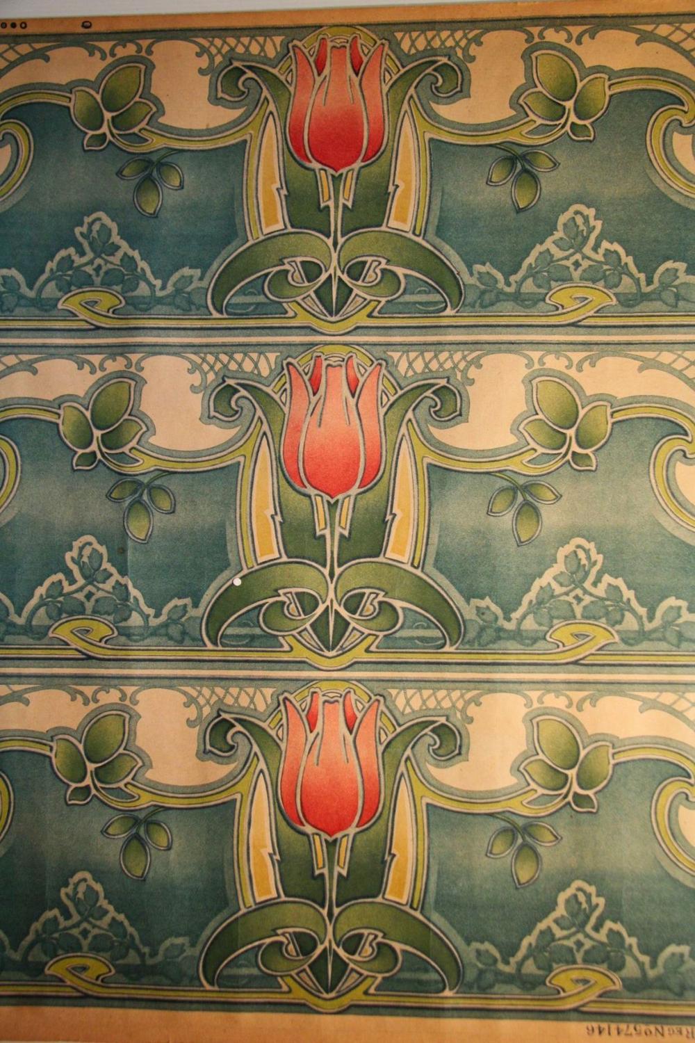 Wallpaper frieze roll Heritage New Zealand